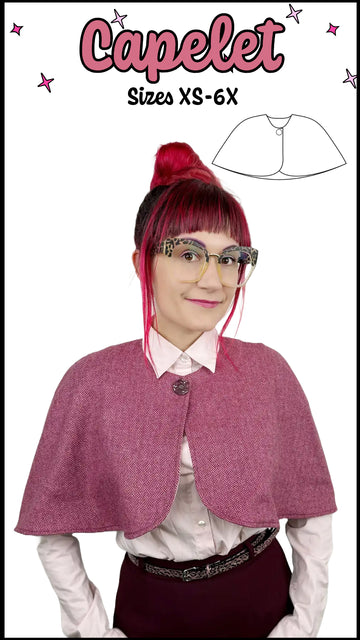 Capelet PDF Sewing Pattern